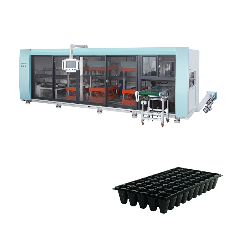 thermoforming plastic egg tray making machine
