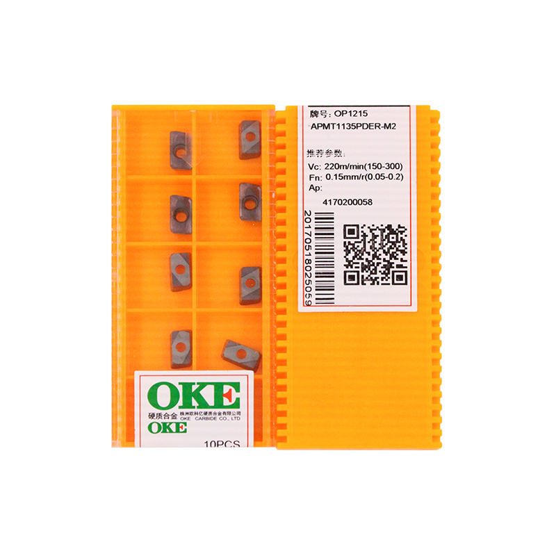 APMT1135PDER-M2 OP1215 100% оригинальная карбидная вставка марки OKE с лучшим качеством 10 шт./лот