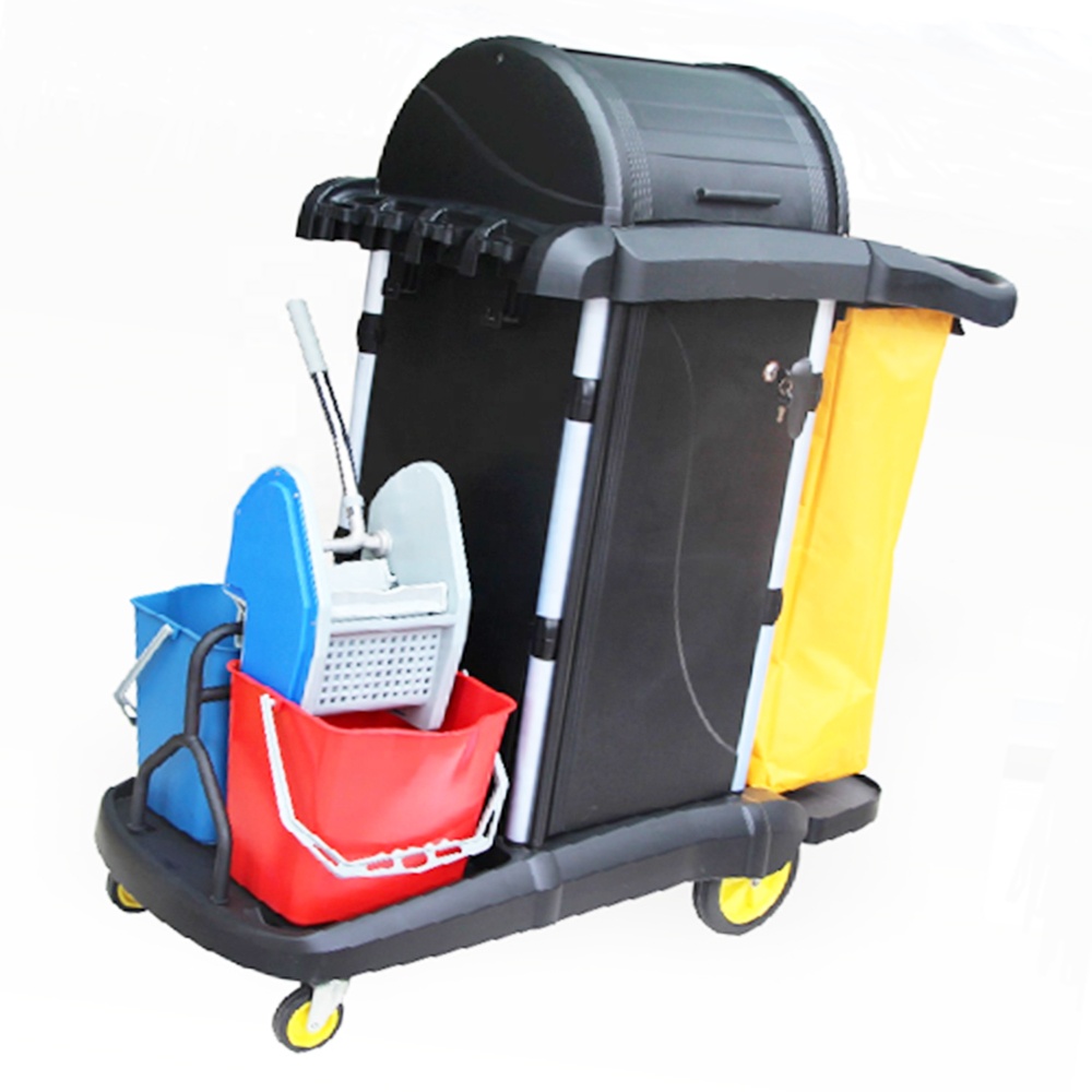 O-Cleaning, тележка для уборки гостиниц с замком для ключей, шкаф для коммерческих хозяйств, тележка для уборки комнаты, тележка с крышкой