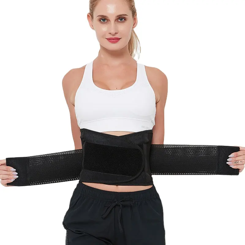 LCFC skinny compression breathable custom logo women shapewear neoprene steel bones latex waist trainer