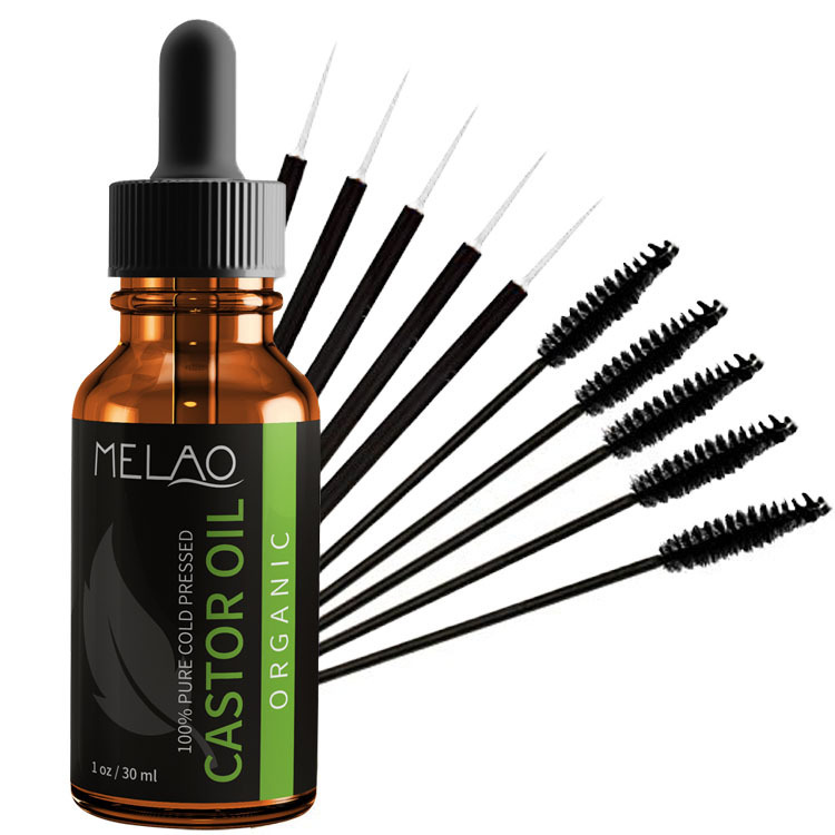 Natural Wholesale Custom Organic Eyebrow Enhancer Grow Lash Boost Growth Castor Oil