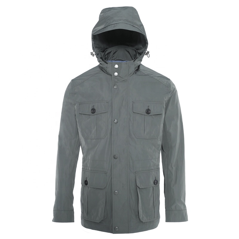 Huiquan ideal outerwear piece made in China spring and autumn jacket for men high comfort men's windproof jacket for spring and