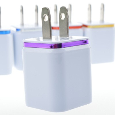 5V 2.1A двойной USB Адаптер зарядного устройства для iPhone X XR 8 7 iPad быстрое настенное зарядное устройство Usb US Разъем для Samsung S9 Xiaomi Mi8