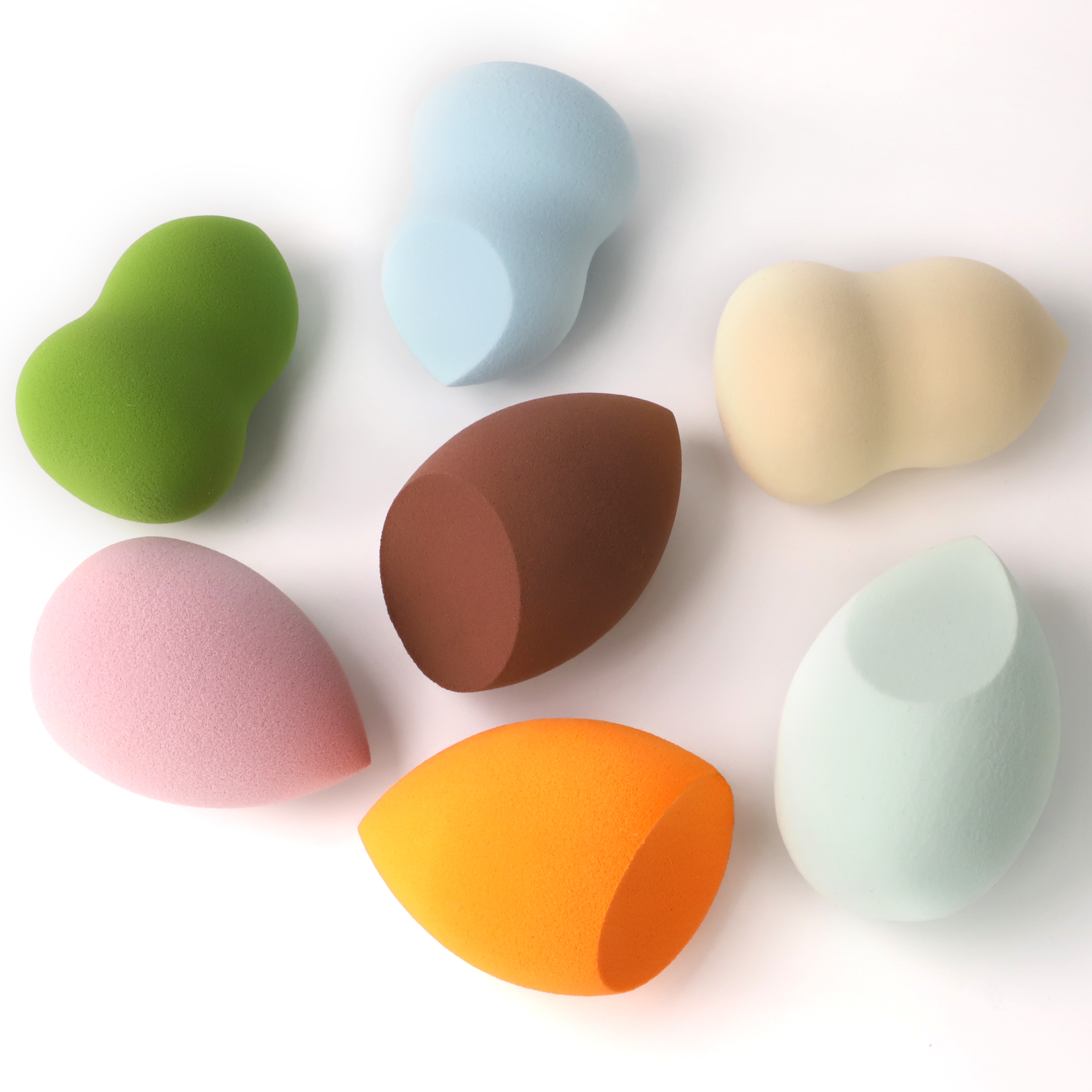 Factory direct multi colors wholesale beauty tools non-latex magic makeup sponge softest portable makeup blender for face