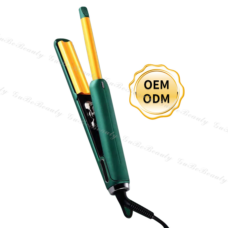 Gubebeauty industry popular nlatest design Electric hair curling iron hair men's styling brush for homeuse with CE&FCC