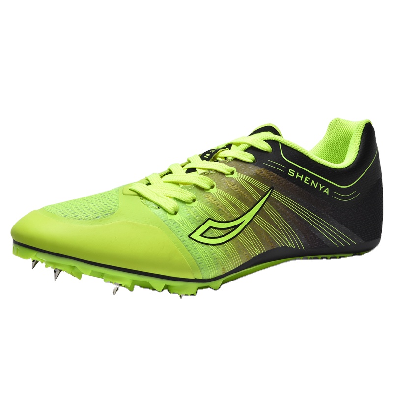 Fashion Mesh Print Tpu Non Slip Women Runner Track And Field Shoes