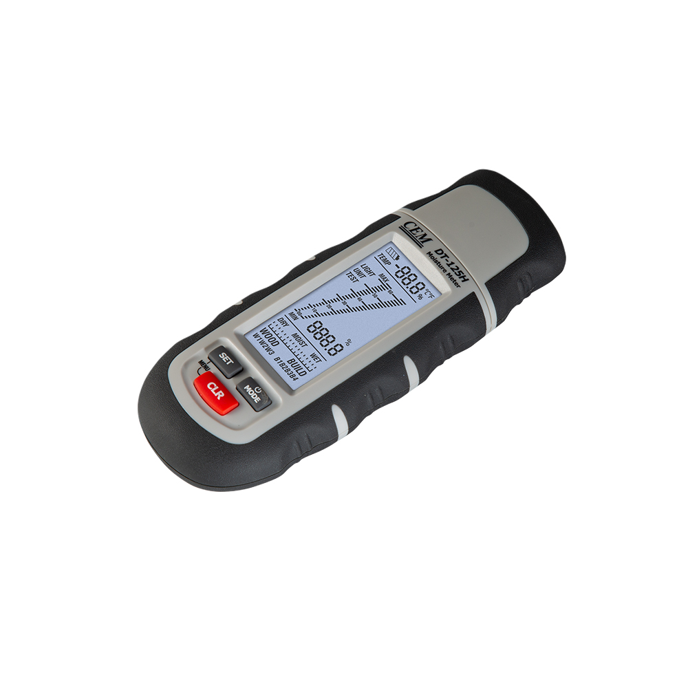 CEM DT-125H профессиональный измеритель влажности древесины также для древесной штукатурки строительных материалов бумаги бетона