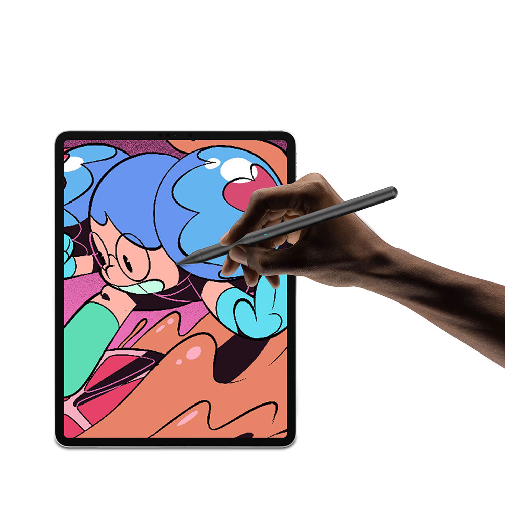 Стилус активный 2-го поколения для Apple iPad 2018 и 2019 с тонким наконечником 1,0 мм, высокоточный карандаш для рисования iPad
