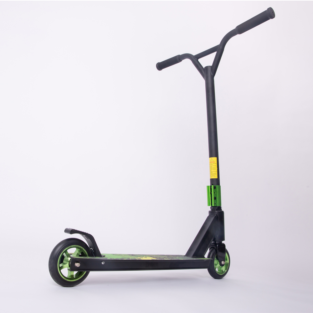 Adult Play Freestyle 360 Steering Wheel Kick Pro Stunt Scooter with Aluminum Core Wheel