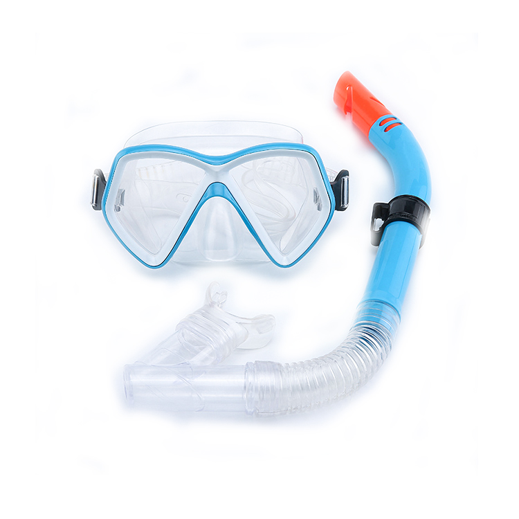 Customized PC Material Diving Set for Outdoor Sports Including Anti-Fog Mask and Breathing Tube for Swimming and Diving