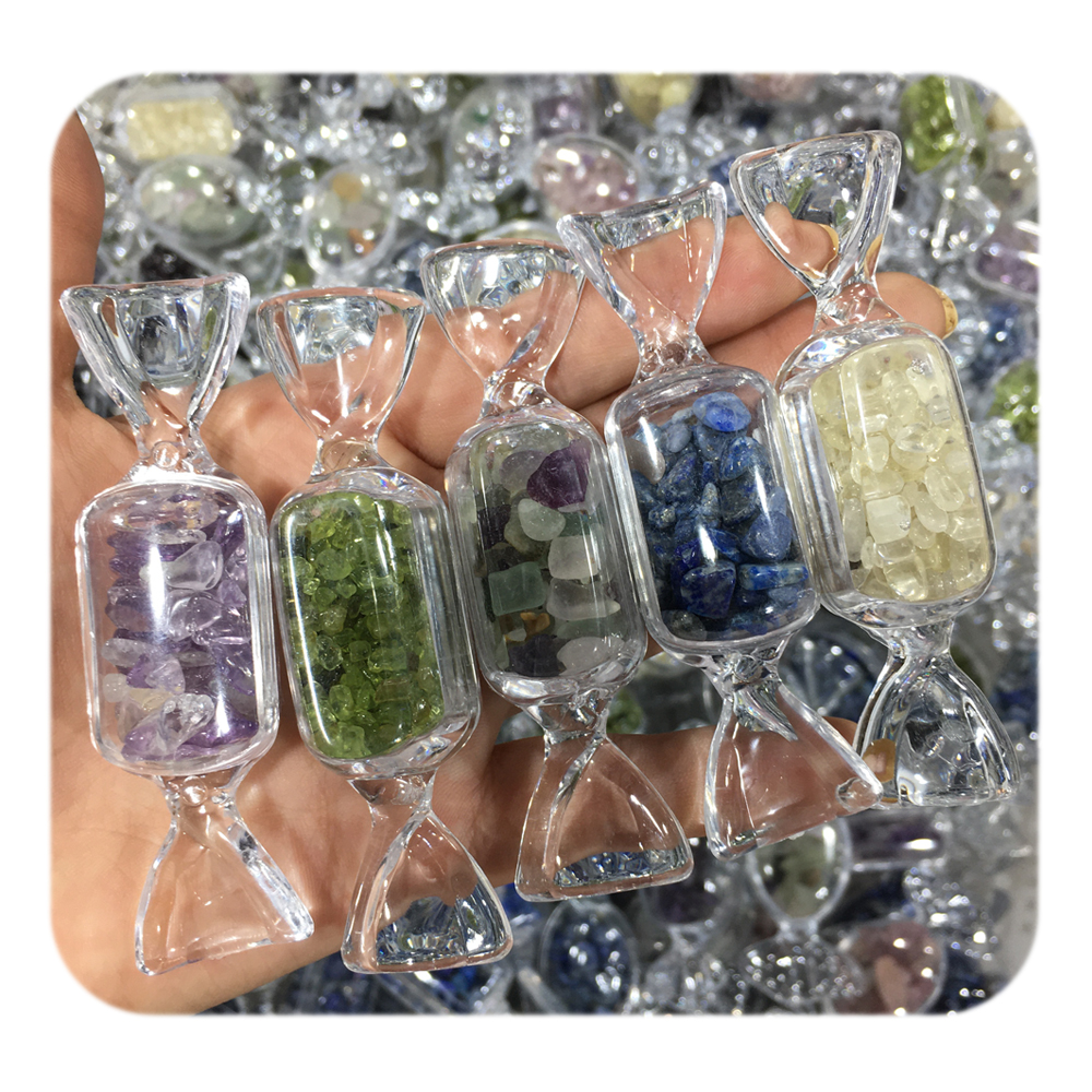 Wholesale Hot Selling Halloween Color Crystal Gift Sugar Candy Package Carvings For Holiday Decoration And Gift