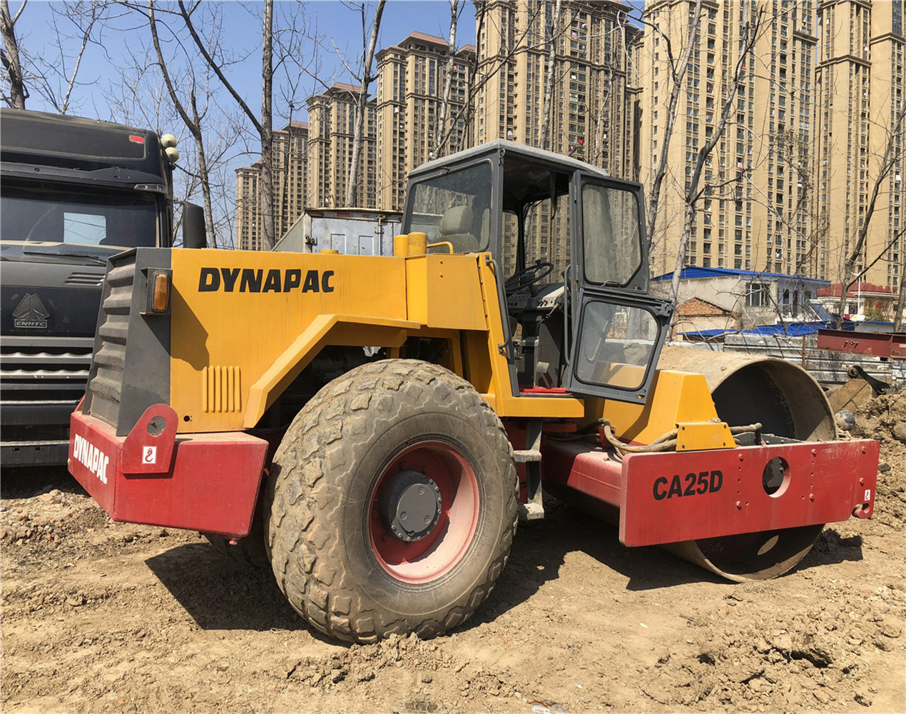 High quality used wheel roller CA25D