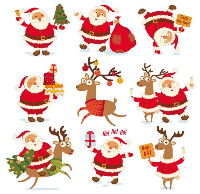 Christmas Clothes Stickers Iron Heat Press Transfer Sticker T-shirt with High Quality