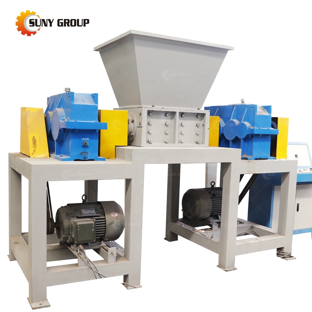 Longer using life plastic shredder design/ cardboard shredder machine