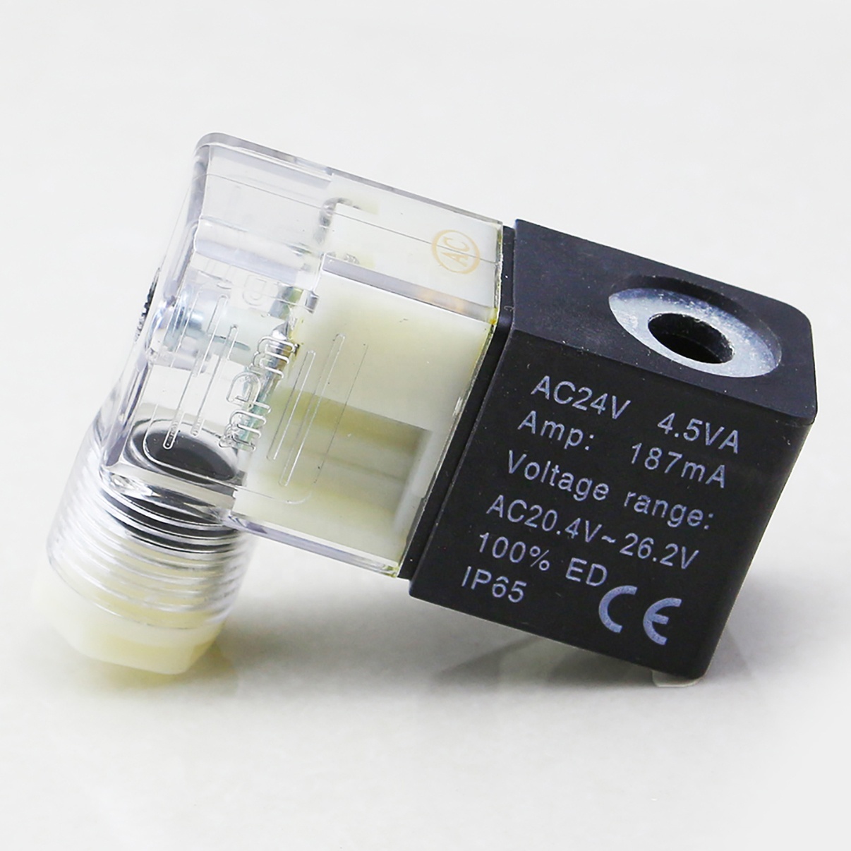AC110V DC12V AC 220 вольт DC24 вольт 4V210-08 Airtac 5/3 5/2 Way Соленоидный клапан соединитель пневматический Соленоидный клапан катушка