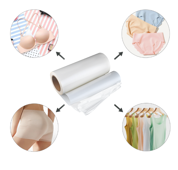Bra Adhesive glue Roll Polyurethane Hot Melt Adhesive Film