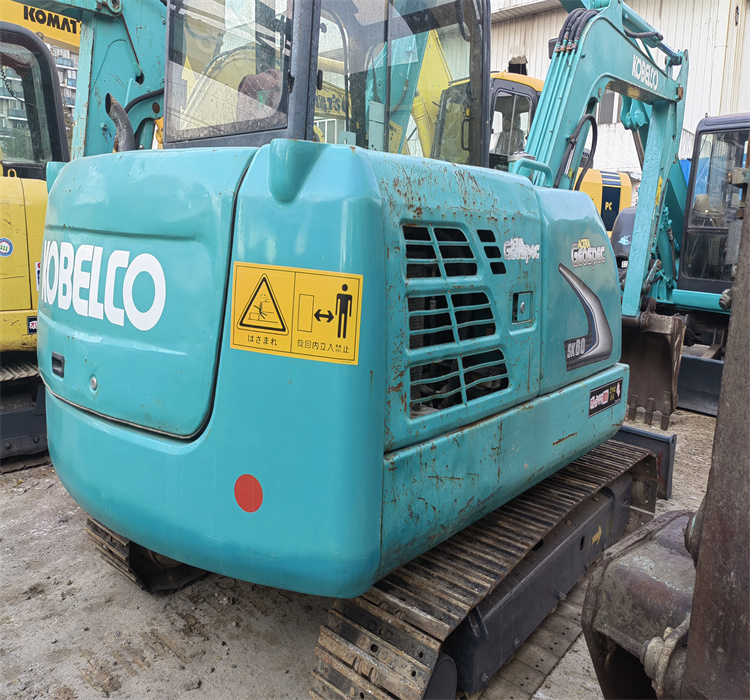 Япония оригинальный 6 тонн KOBELCO SK60-8 мини-экскаватор в хорошем состоянии