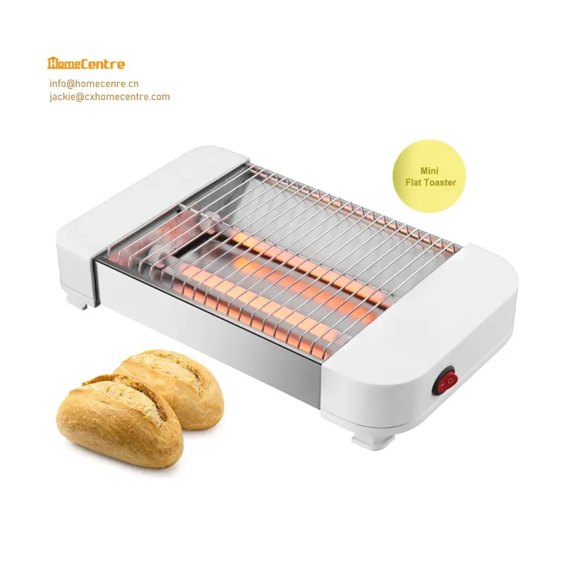 2 slice 300W Electric Mini Flat Toaster