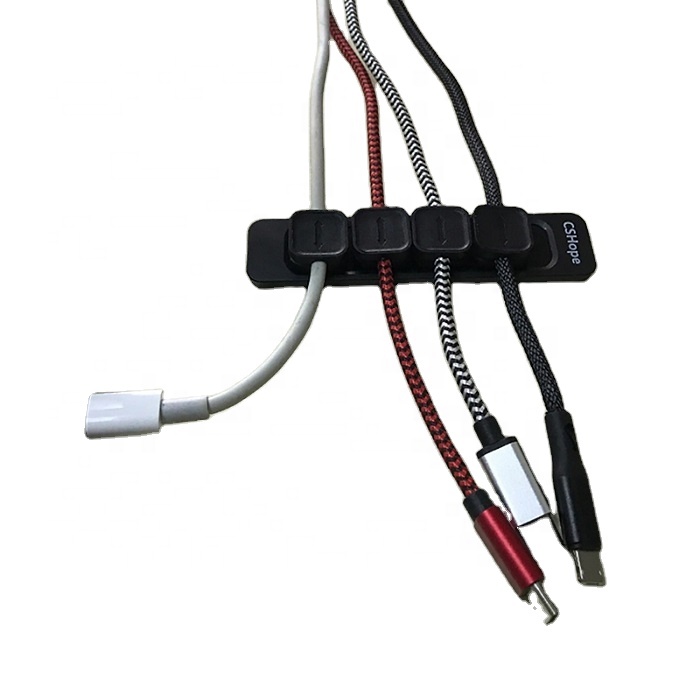 Эффективный Usb C кабель для быстрой зарядки силиконовый + Магнитный зажим для управления кабелем для украшения и сувенира