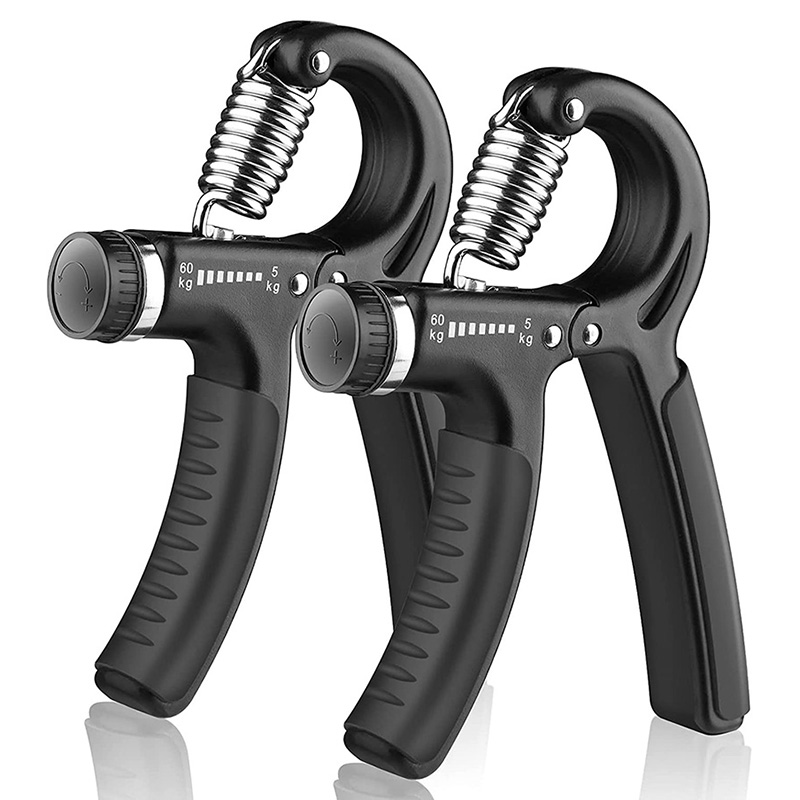 Hand grip strengthener adjustable resistance 11-132 Lbs (5 - 60kg) finger hand grip exerciser