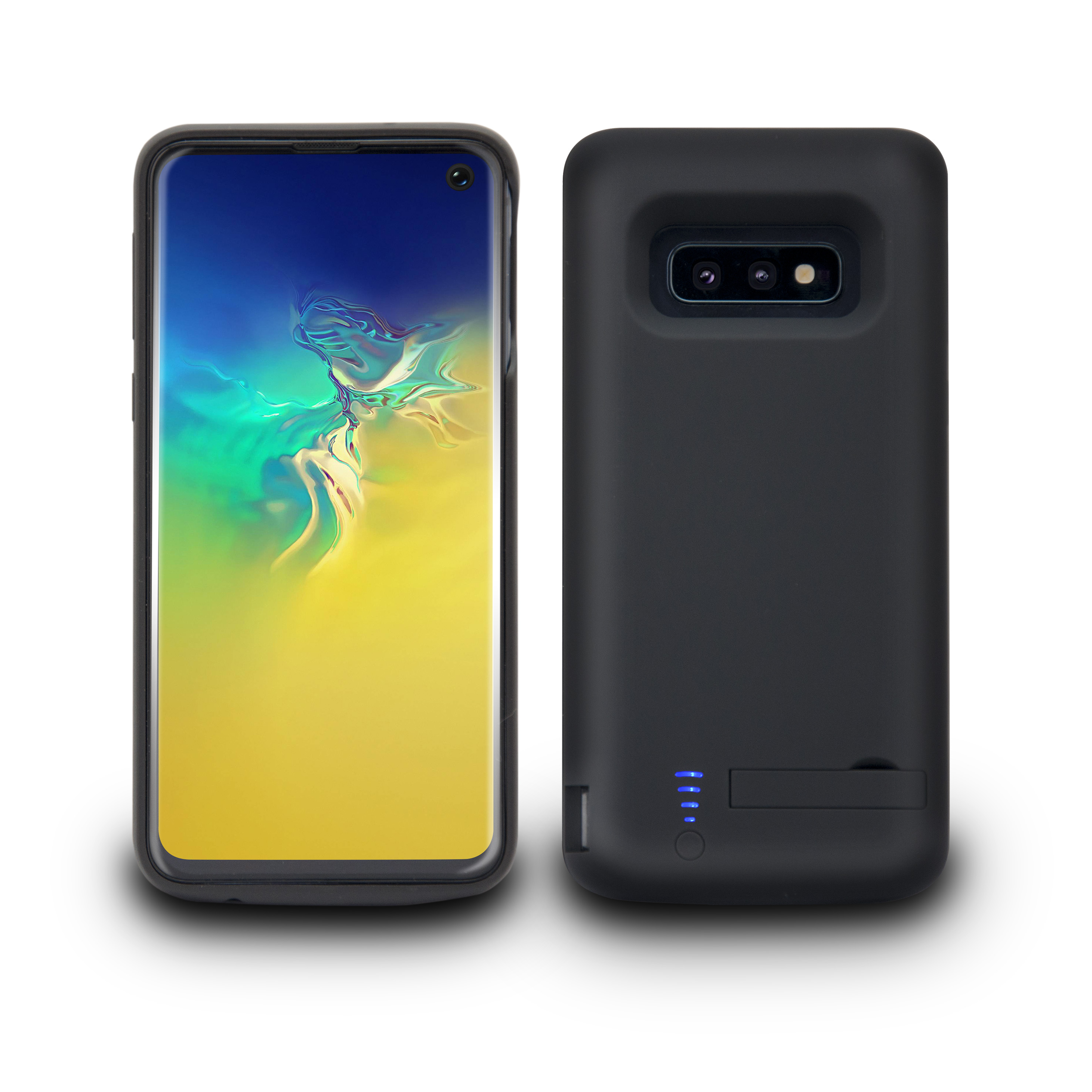 Чехол с аккумулятором для Samsung S10E, перезаряжаемый Внешний чехол с портативным зарядным устройством большой емкости 5000 мАч с подставкой