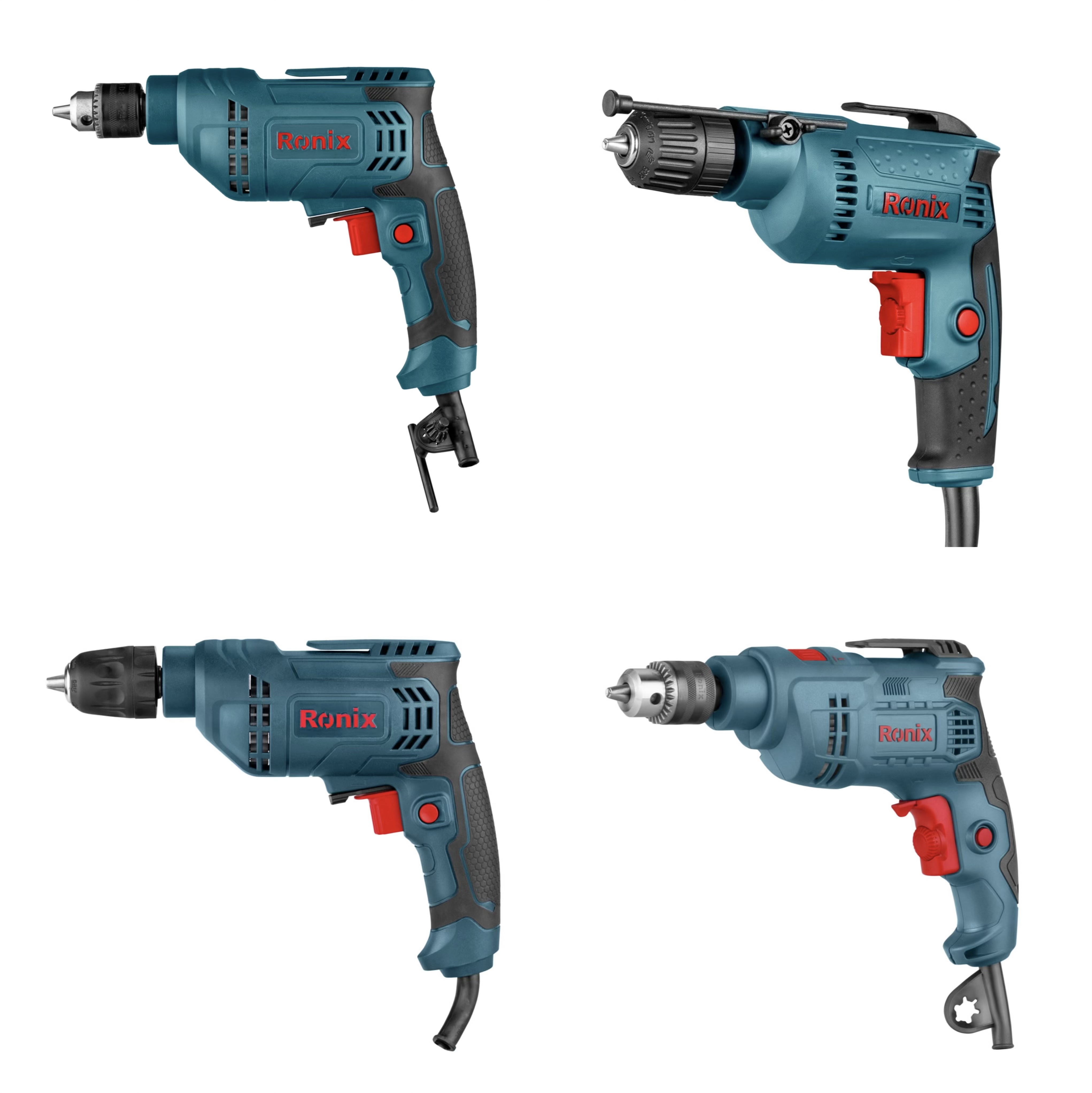 RONIX 220V-240V Drills and Drivers Wholesale Powerful Electric Impact Drill