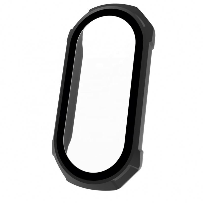 Закаленное стекло 2 в 1 для Mi band 7 PC защита экрана часов