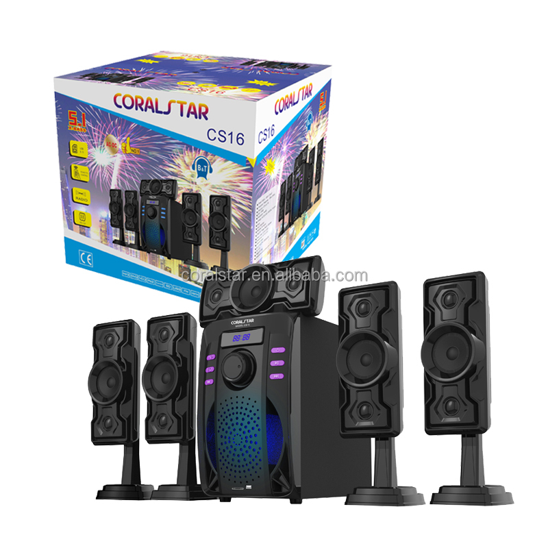 5.1 Wireless System home theater system speakers