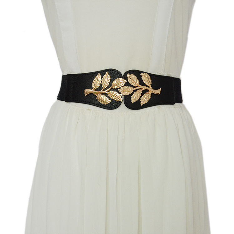 Simple and Versatile Designer Belts Buckle PU Plus Size Wide Belts Fashion Retro belt For Women