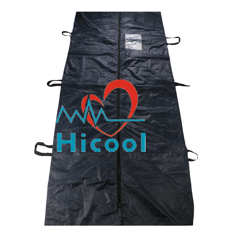 Disposable Biodegradable Leakproof Heavy Duty Adult Child Pet Hospital Medical funeral Military LDPE morgue dead body bag