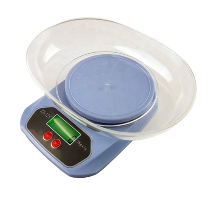 New Design Kitchenware Digital Kitchen Scales Fruits, Mini Portable Kitchenware Scale 5kg