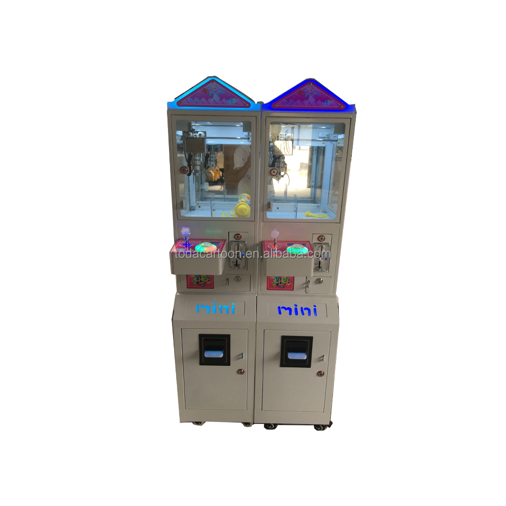 Игрушка плюшевая аркадная вся с монетами, мини игровой автомат с краном-когтями, мини-автомат с когтями