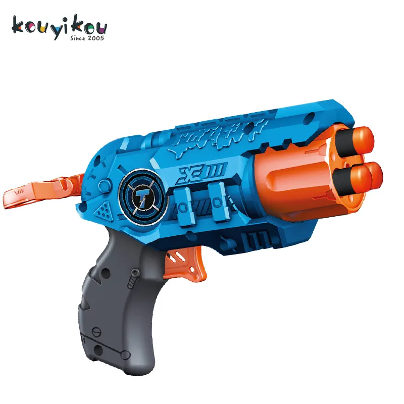 1911 High-quality safe soft bullet gun children's shooting game metal toy gun with soft bullets