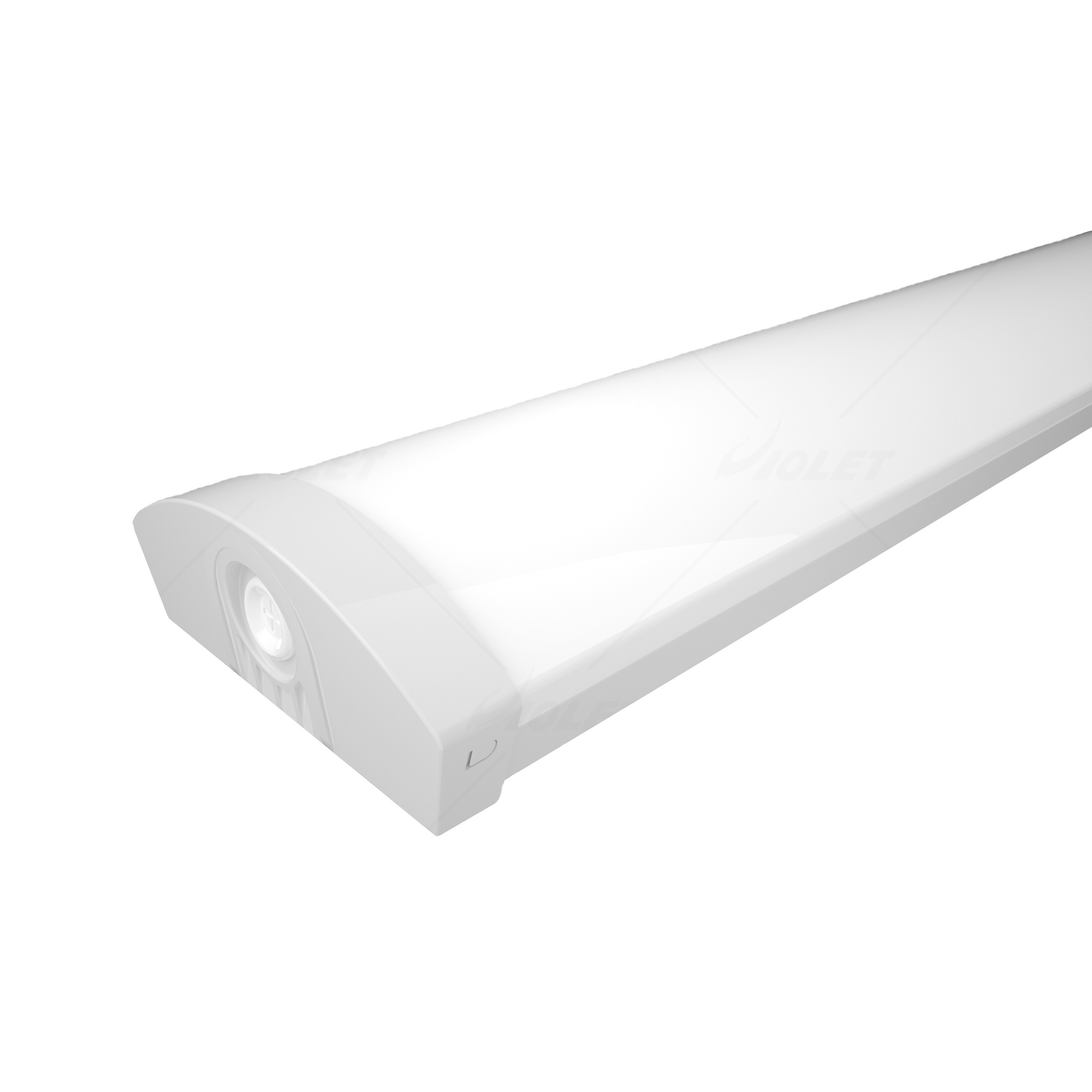 IP40 экономичный светодиодный Баттен 2ft 4ft 5ft 20W 35W 45W 58W 130lm/w делает три конца проводки линейного света