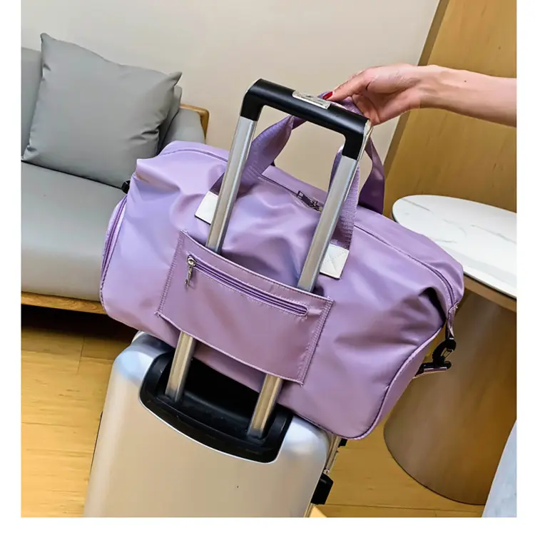 New Design Weekend Gym Woman Duffel Travel Bag Custom Extra Large Sherpa Travel Duffel Bag