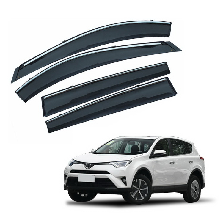 Оконный козырек для Toyota Rav4 2014- 2020, защита от погоды, защита от дождя, оконный козырек