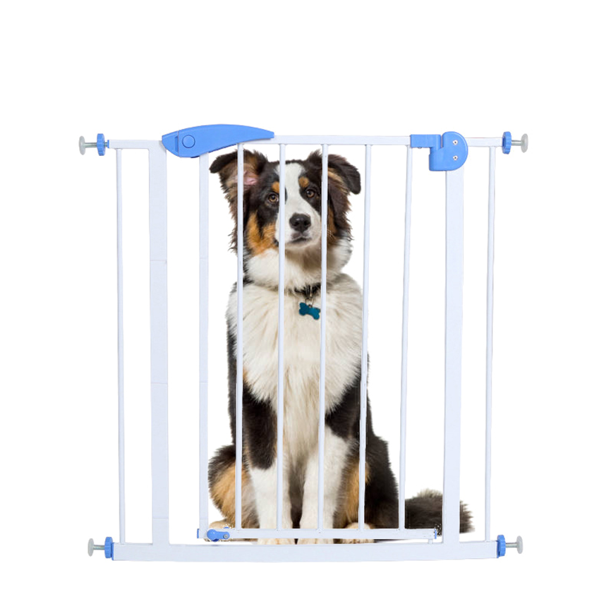 Colorful baby pets dog cat safety gate mesh baby fence play indoor