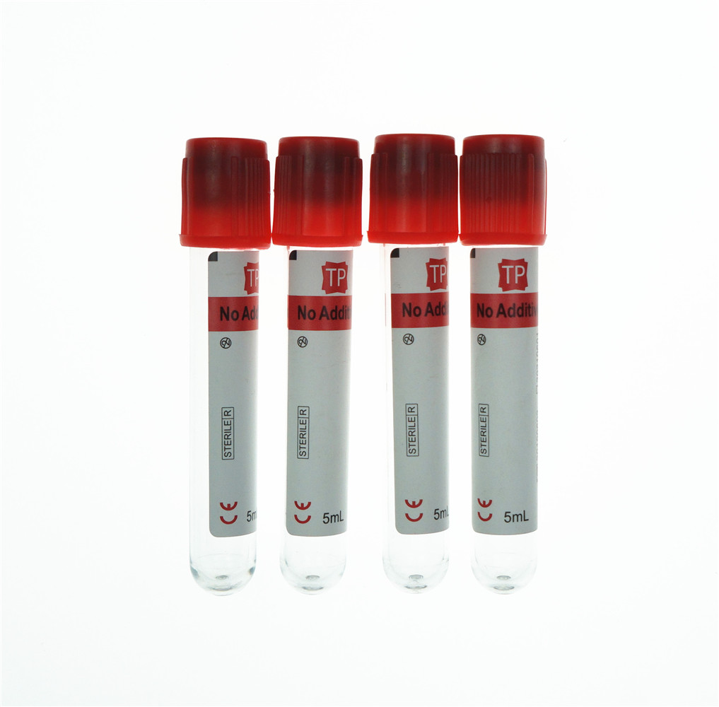 High Quality Medical Single Use 13x75mm Plastic Glass Vacuum Blood Collection Tubes