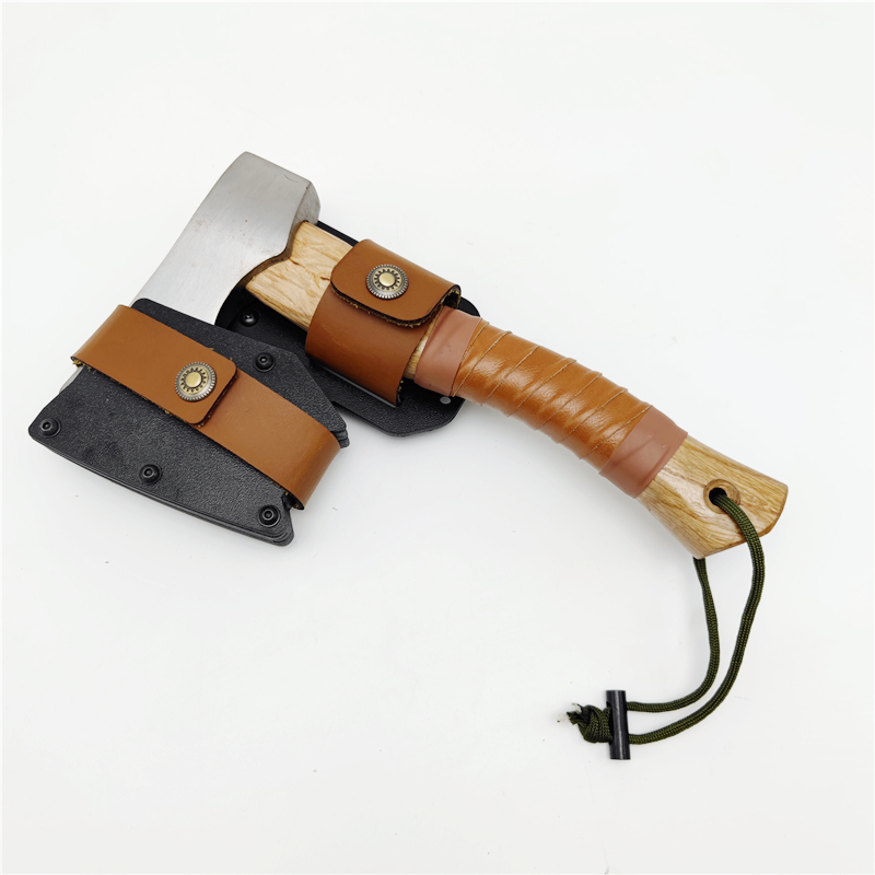 China Multifunctional Camping High Hardness Outdoor Mountaineering Short Handle Mini Axe