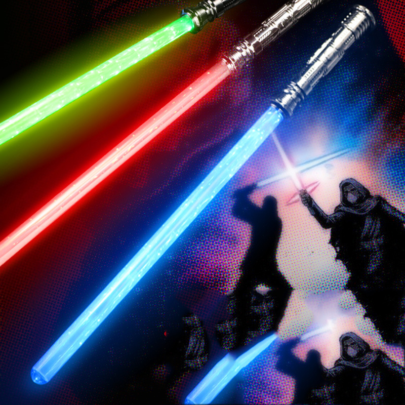 Factory Wholesale Colorful Saber Flashing Led Kids Gift Sword