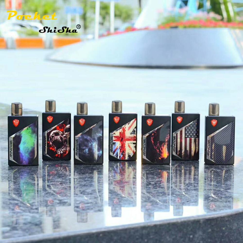 100% оригинальная электронная сигарета Rincoe Tix Vape Pod System Kit 1000 мАч встроенный аккумулятор vape Rincoe Tix