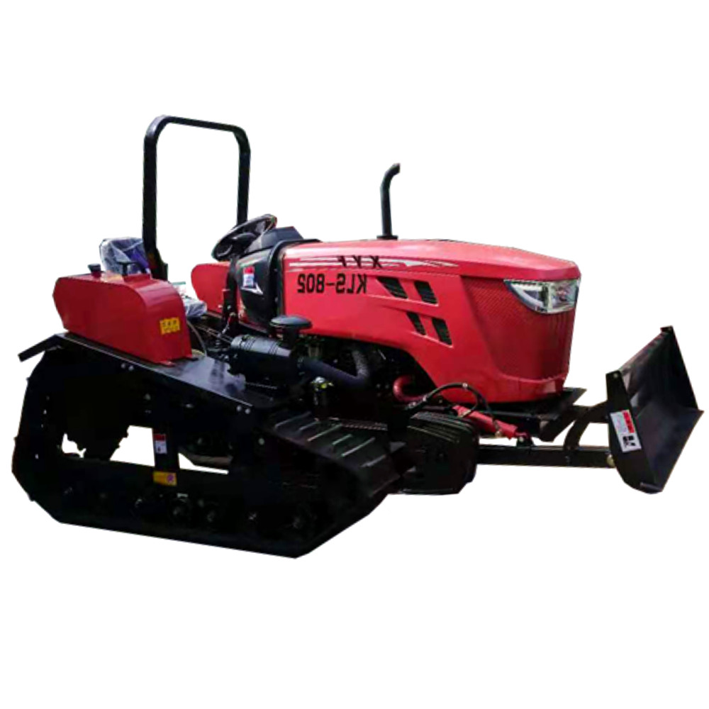 China Mountain rotary tiller 80 HP orchard seat tractor