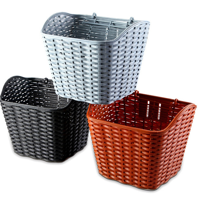 PP Material Mountain Bike Basket E-bike Basket Bicycle Handlebar Basket