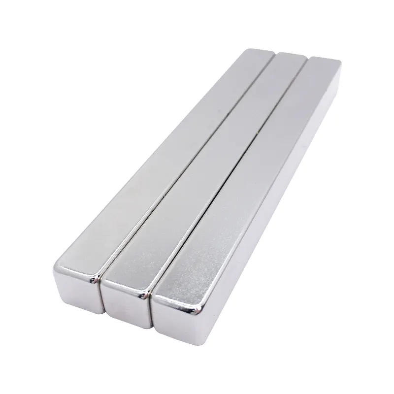 Super Strong Long Block Bar Rare Earth Neodymium Magnet N38 N50 N52 Grade