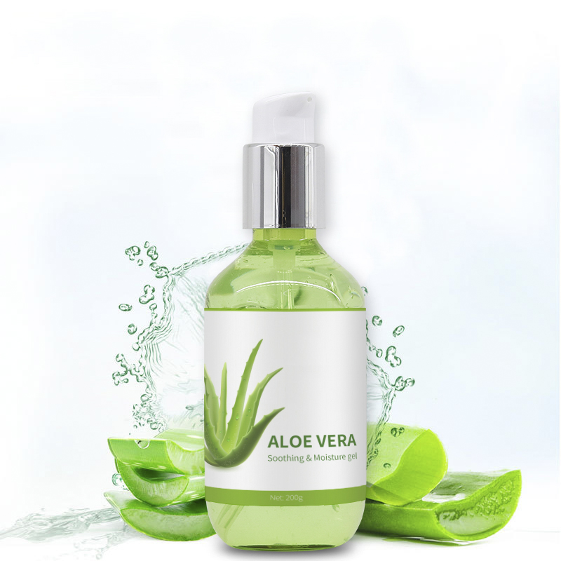 RONIKI Best Private label Custom Aloe vera Gel Moisturizing Soothing 100% Pure Natural Organic Aloe Vera Gel