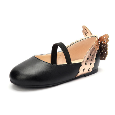 Hot sale spring soft soles butterfly back girl dance shoes high quality fashion personality casual girl shoes