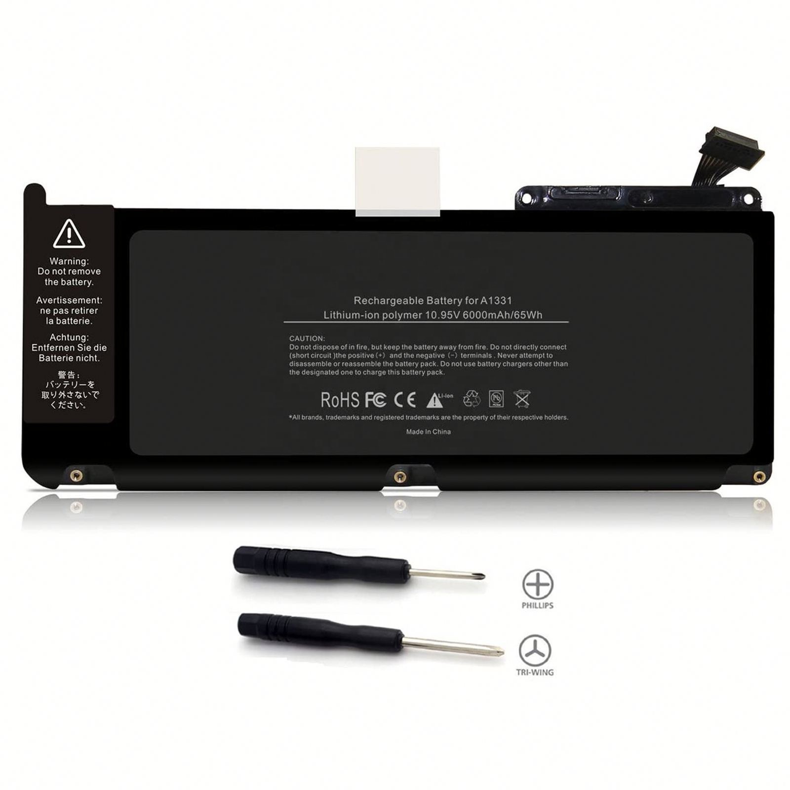 Новый оригинальный аккумулятор ST для ноутбука macbook, 13 дюймов, A1331, A1342, конец 2009/середина 2010