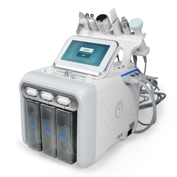 Charm HO6 Portable Hydrafacials H2O2 Skin Treatment Machines Hydrogen Oxygen 6 in 1 Oxygenation Machine
