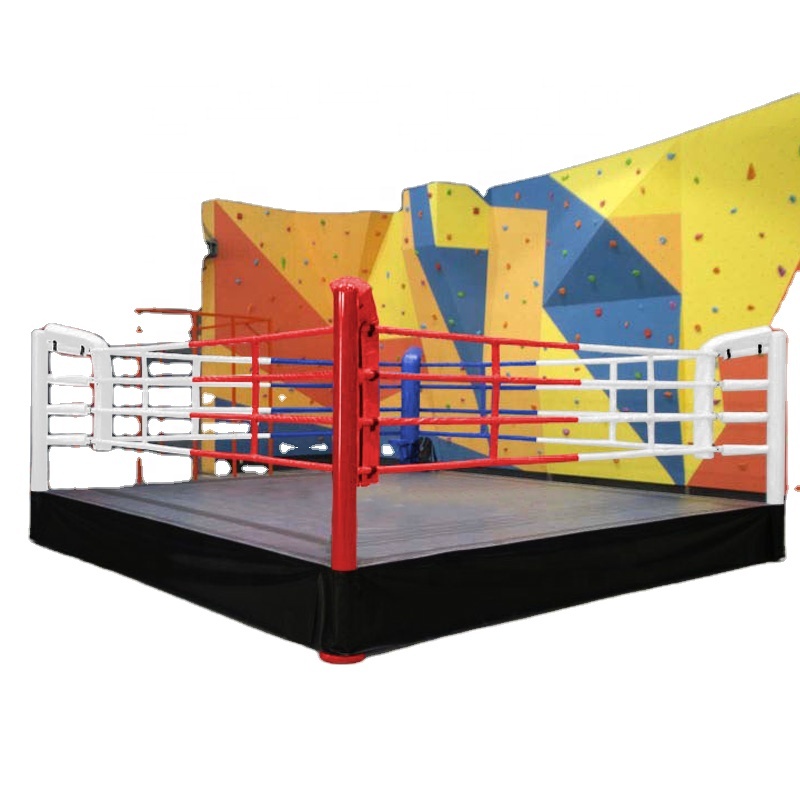 Size customized floor boxing ring