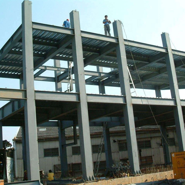 ce certified multi-story prefab cheap steel commercial building warehouse
